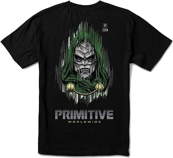 Primitive Mens Doom Short Sleeve T Shirt Small Black