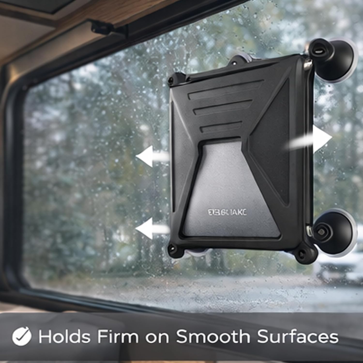 wapentake® for Starlink Mini Mounting Suction Cup for Car Sunroof or Window, Starlink Mini Accessory Secure Mount Kit for RVs, Boats and Road Trips, Powerful Suction Stabilizes Satellite Signals