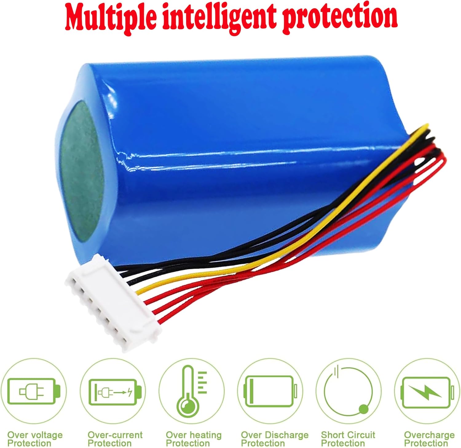 SRS-XB3 Replacement Battery Compatible with So-ny SRS-XB43 SRS-XB30 ID659B ID659 SRS-X30 Speaker 7.4V 5200mAh