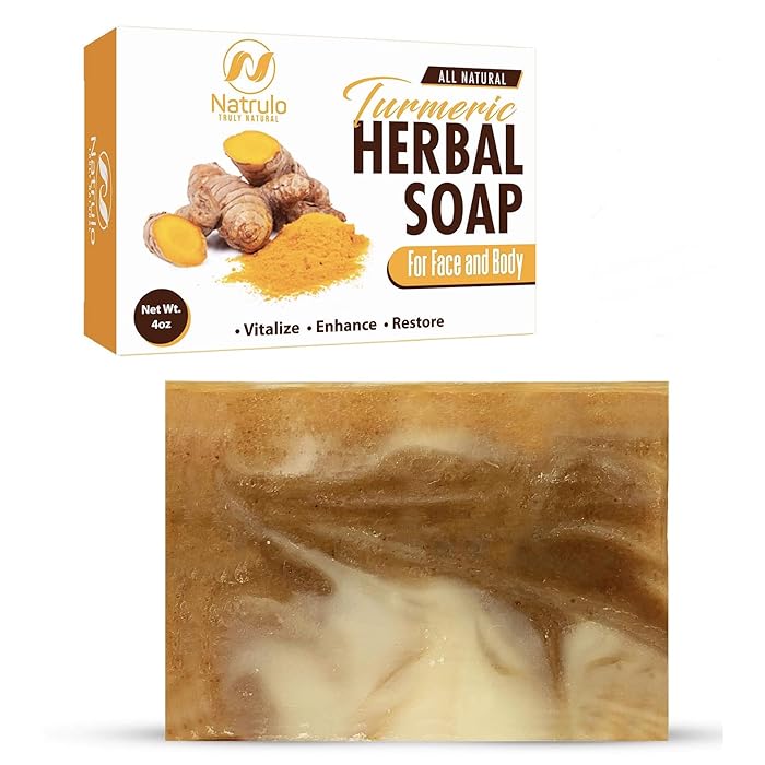 Buy Turmeric Soap Bar for Face & Body All Natural Turmeric Skin Soap