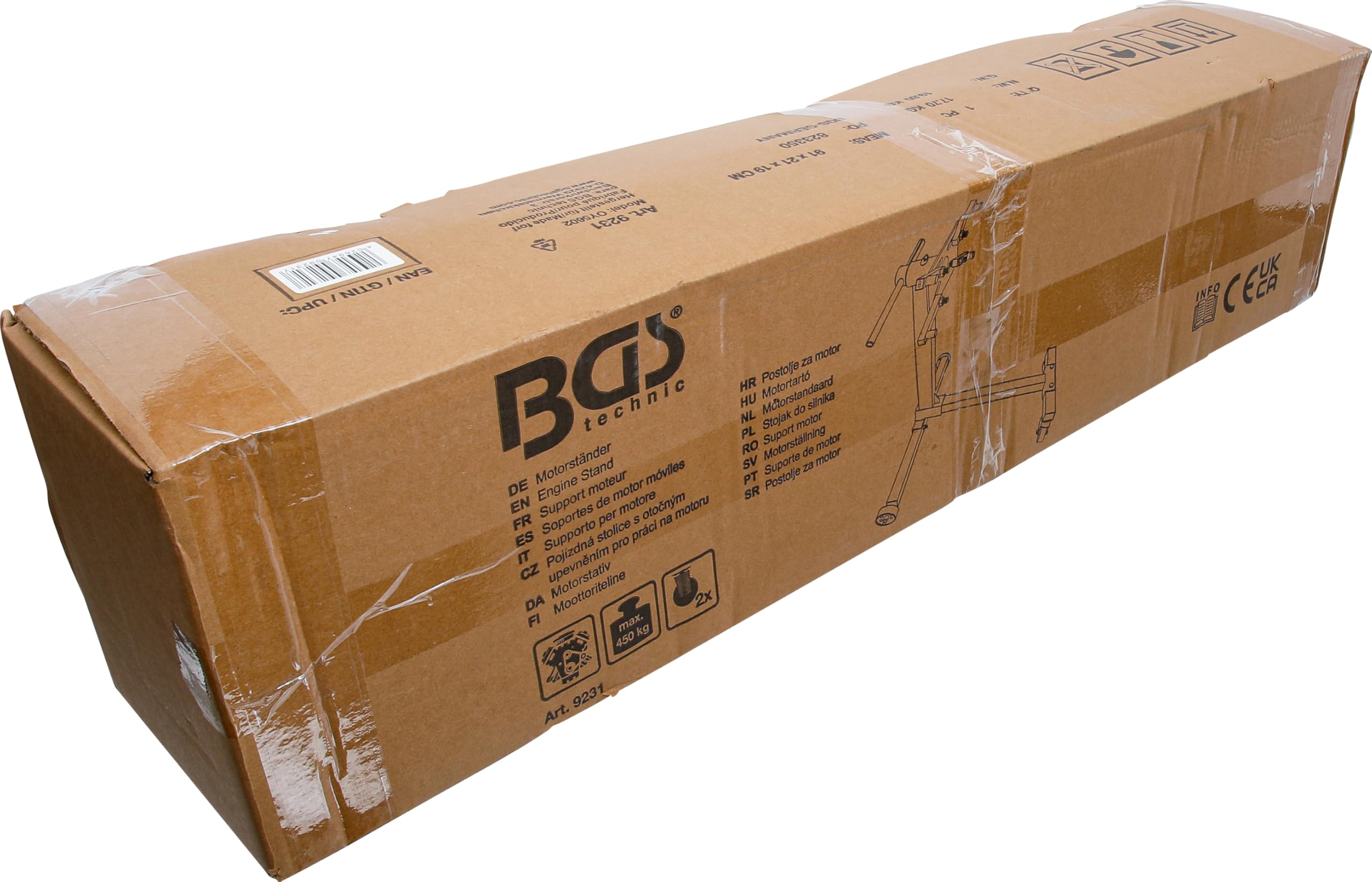 BGS 9231 | Support moteur | 450 kg