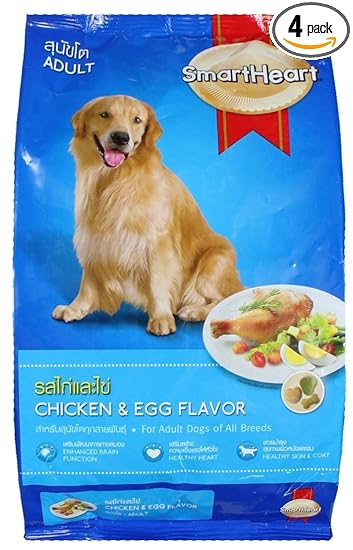 Smart Heart Adult Dog Food, Chicken and Egg, 3 kg