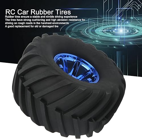 Miniatura 2 de Neumático de coche RC, para camión monstruo escala 110, para Redcat Volcano Epx, Pro, Volcano S30, coche de control remoto de estampida, neumático