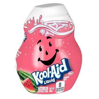 Kool-Aid سائل البطيخ بنكهة اصطناعية ، 1.62 أونصة أوقية زجاجة