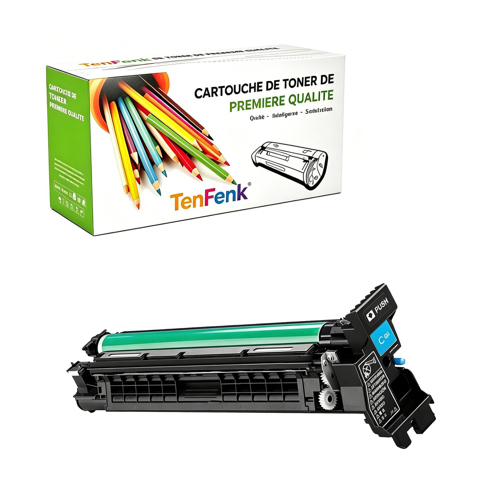 Kompatybilny zamiennik zespołu bębna dla Konica Minolta IU212 IU212K IU212C IU212M IU212Y do użytku z Konica Minolta Bizhub C200 C200E C210 C7720 C7721 drukarką,Cyan