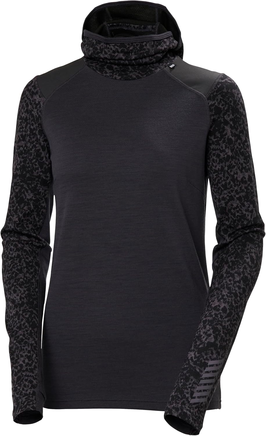 Helly-Hansen LIFA Merino Midweight Balaclava Hoodie for Women - Warm, Breathable, Performance Layer for Outdoor Activities