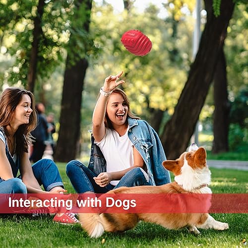 Miniatura 8 de Juguetes chirriantes para perros masticadores agresivos, juguetes interactivos y estimulantes mentales para perros, juguete indestructible