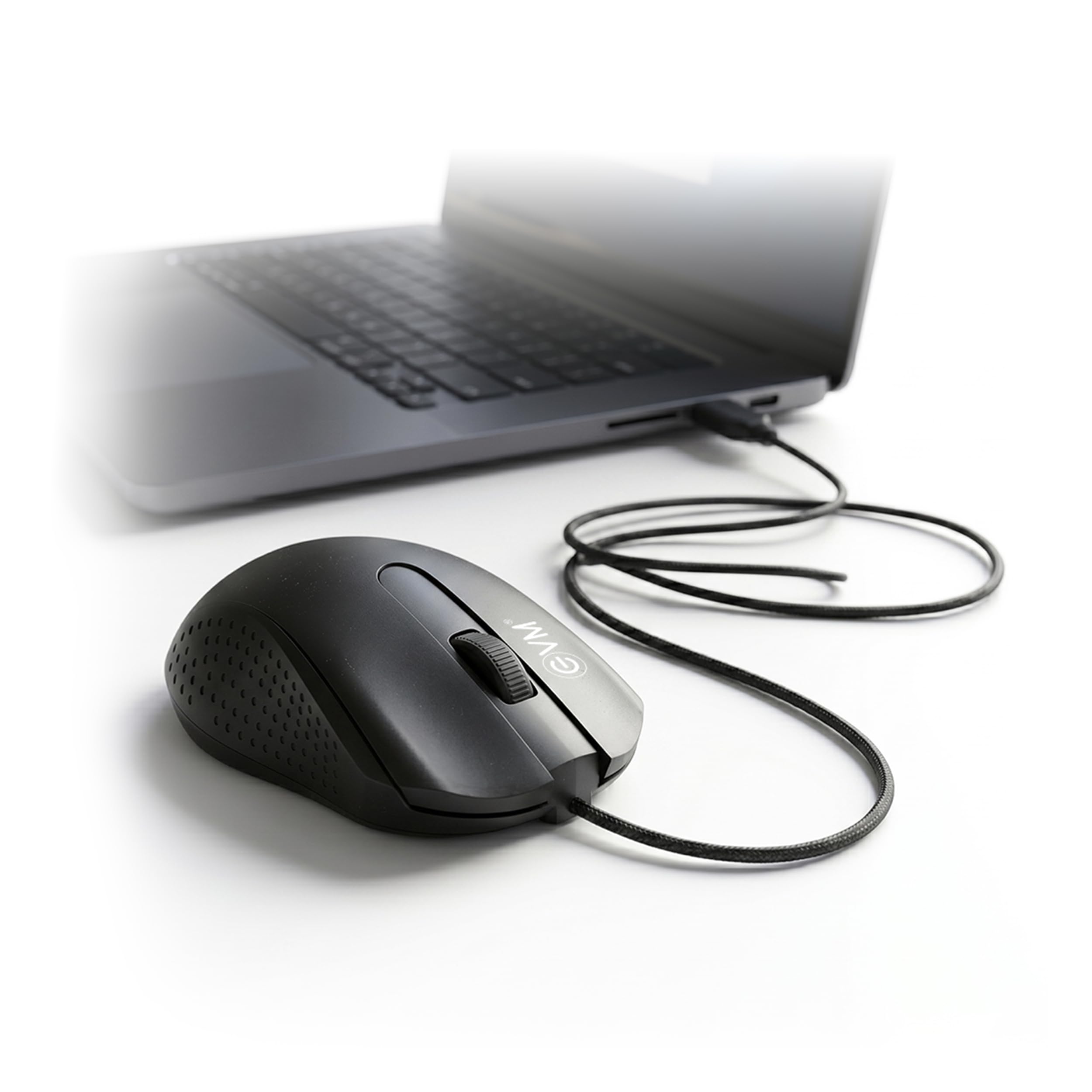 EVM M081 Wired Office Mouse,1000 DPI Optical Sensor,USB Plug & Play,1.3m Cable, Anti-Grip Ergonomic Design,Black - 1 Year Warranty (M081)-picture-17