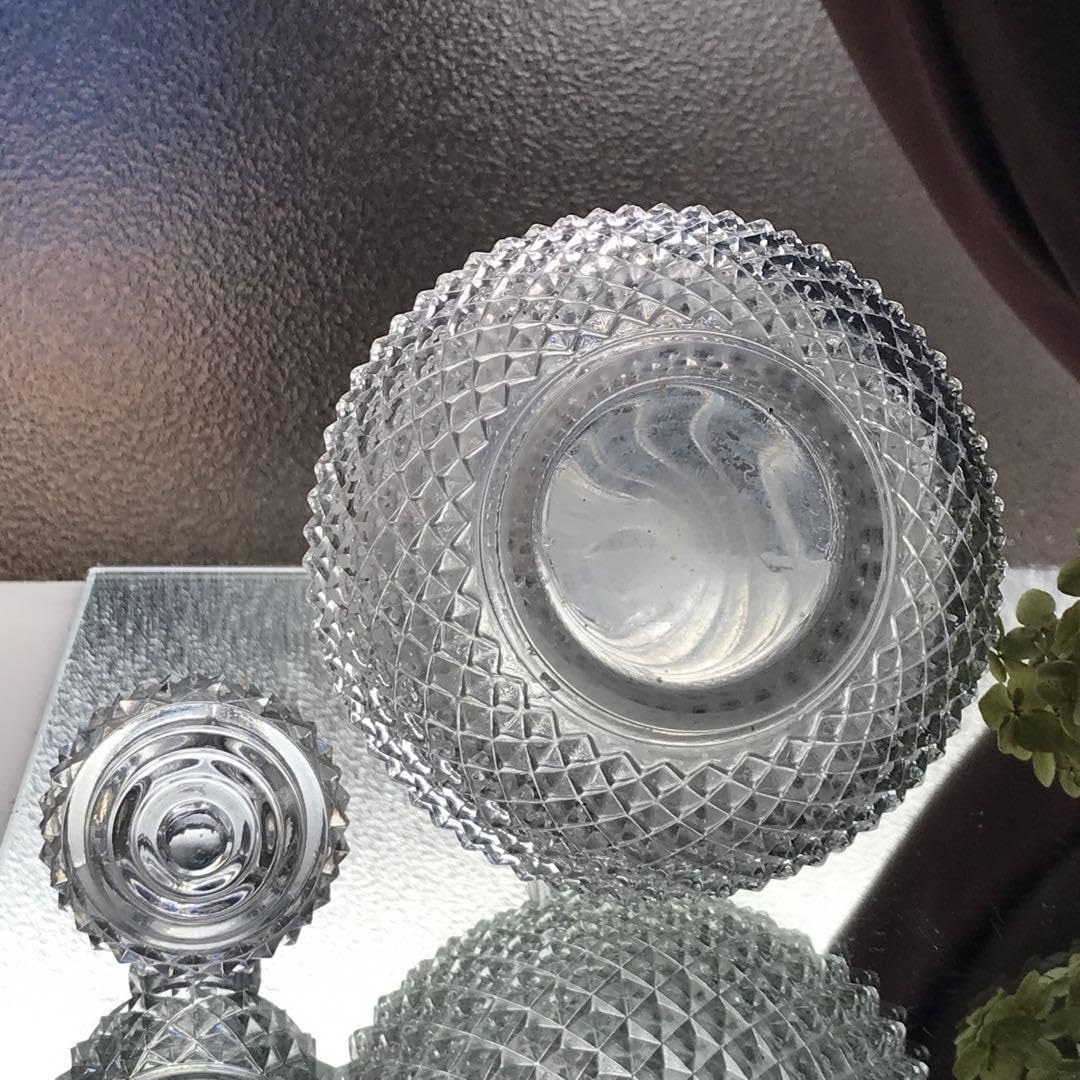 金彩オールドバカラ アールヌーヴォーの花柄ボンボニエール 19世紀