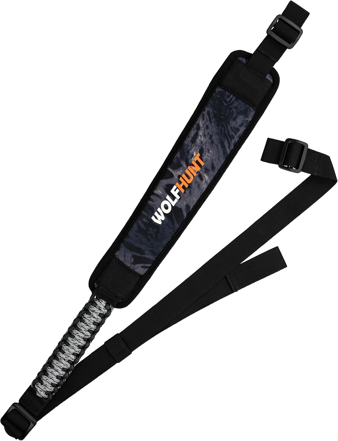 WOLFHUNT Gun Sling Without Swivels, SemiParacord Rifle