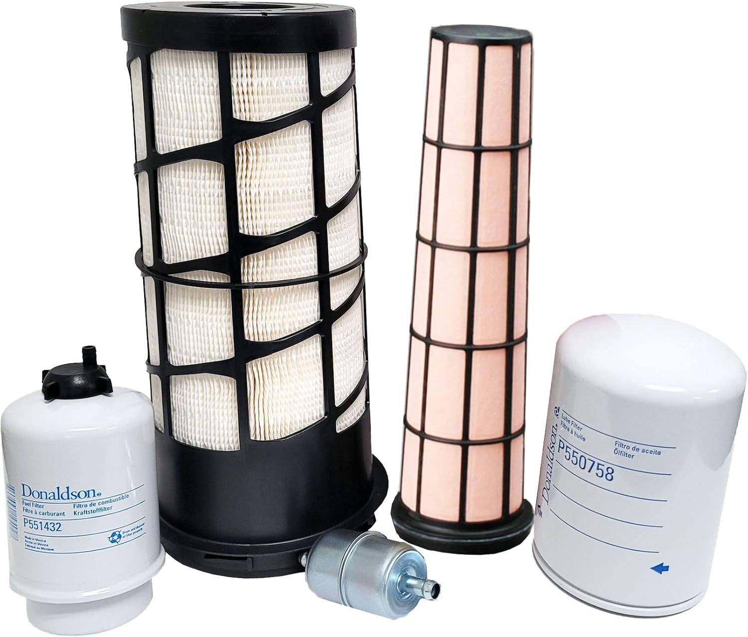 CFKIT Service Filter Kit Compatible with JD 323D Compact Track Loader