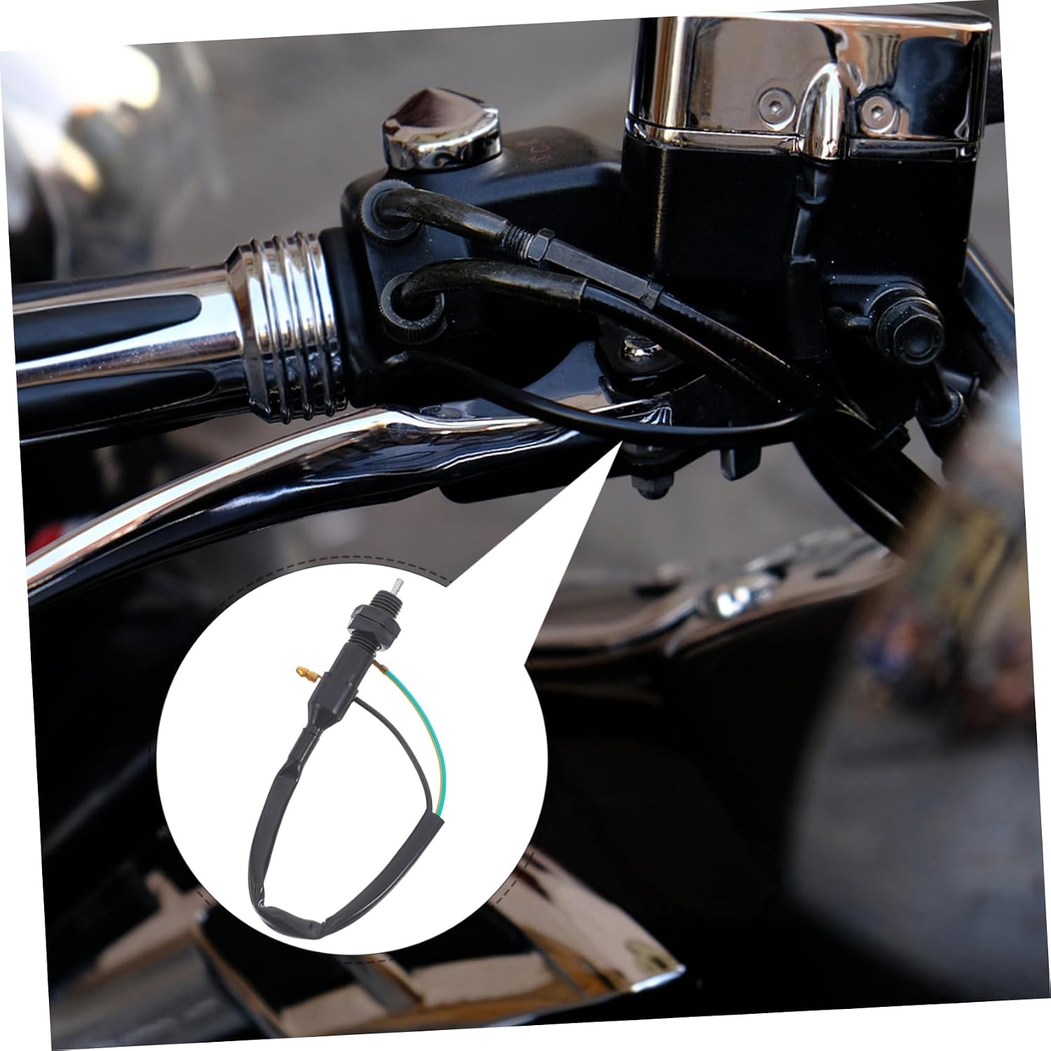 Motorcycle Brake Cable Replacement Bikes Durable Material High Efficiency Rear Drum Brake Line Precision Engineering for Optimal Performance