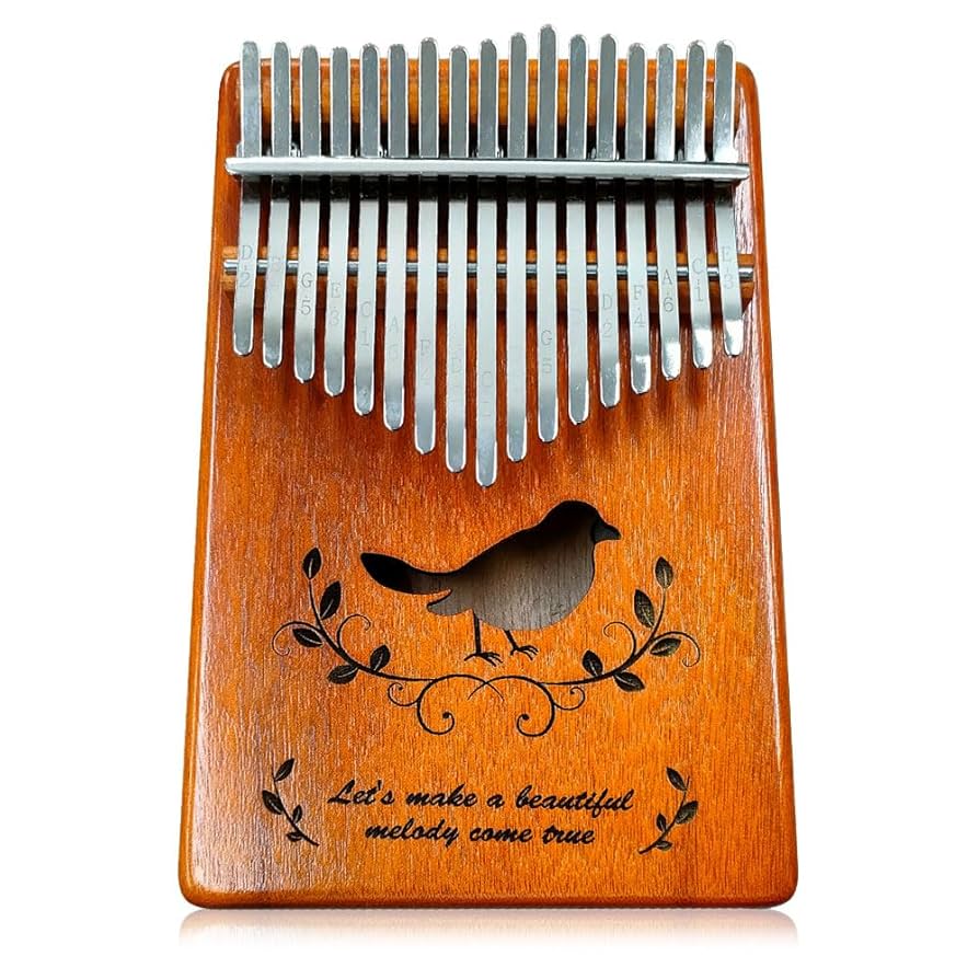 Amazon | [ GECKO & URBAN ] カリンバ 17キー ナチュラル バード