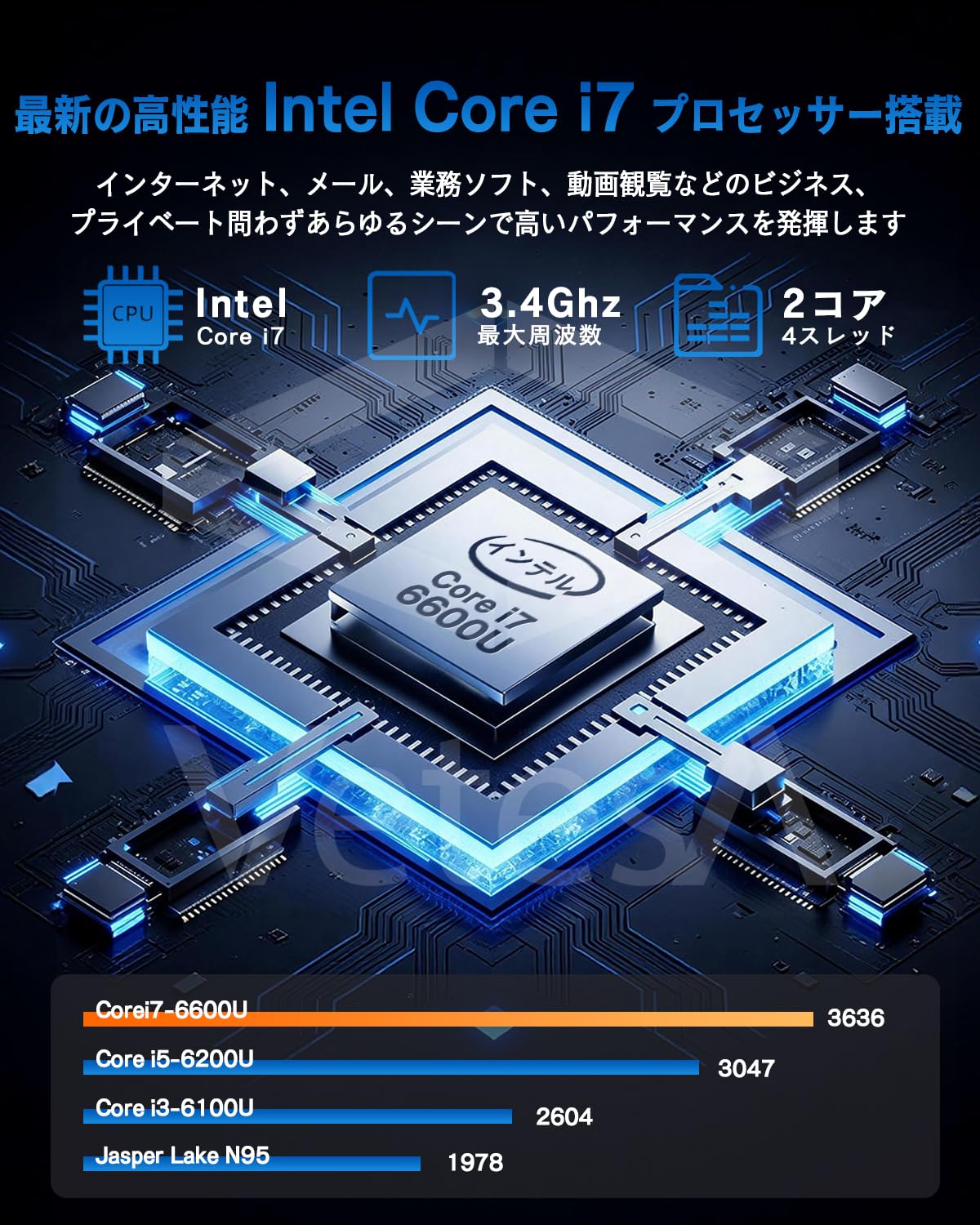 Amazon.co.jp: VETESA ノートパソコン Core i7 15.6インチ1920×1080