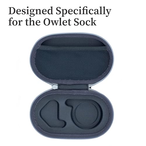 Miniatura 3 de Owlet Estuche de viaje para calcetines organización y almacenamiento para monitor inteligente de bebé Owlet Sock