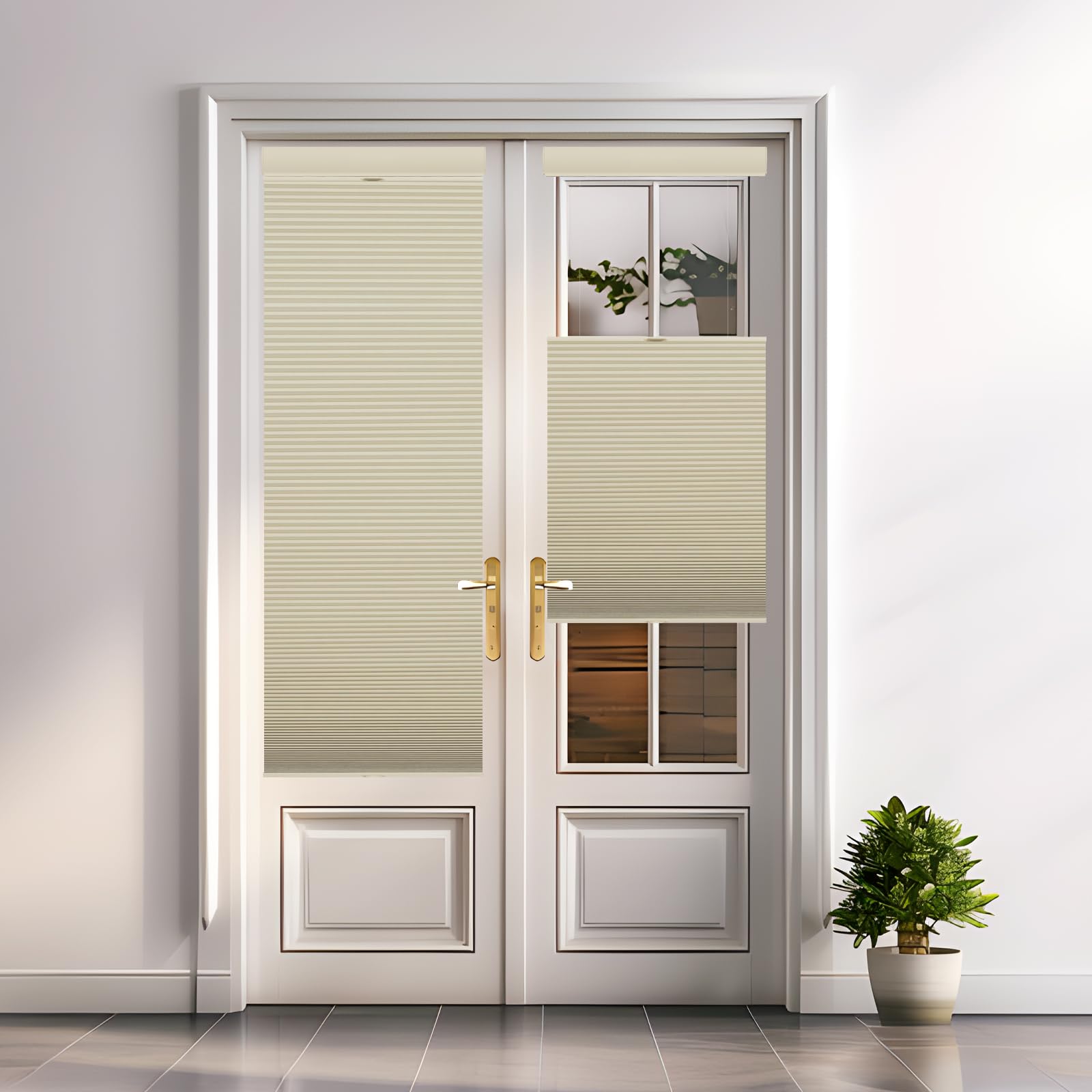 Amazon.com: Tonature Blackout Door Blinds Top Down Bottom Up