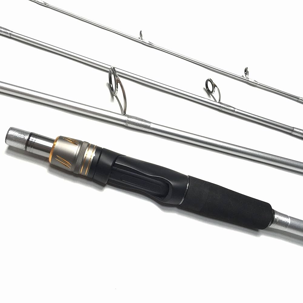 Amazon.co.jp: EVA 6フィート スピニング パックロッド 4ピース