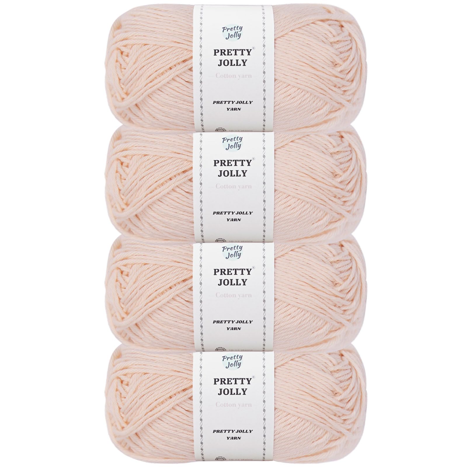 Pretty Jolly hilo de algodón suave para bebé de calidad premium peso DK para tejer mantas