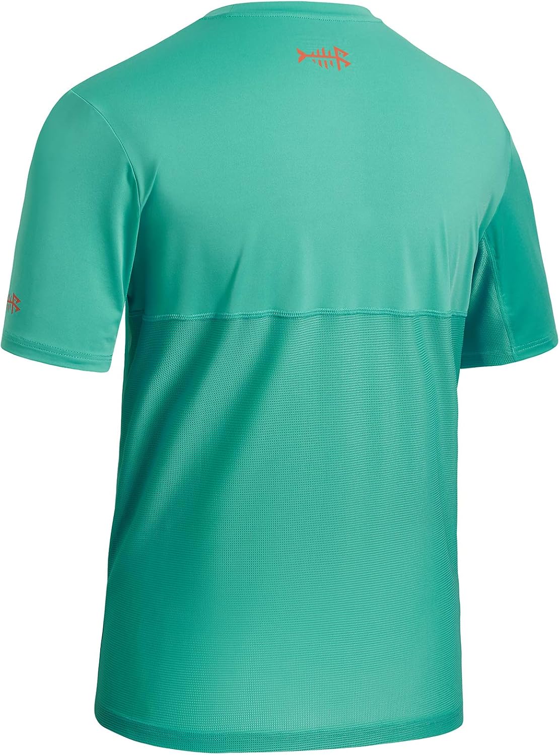 BASSDASH Men’s UPF 50+ Sun Protection Fishing Shirt Short Sleeve UV T-Shirt