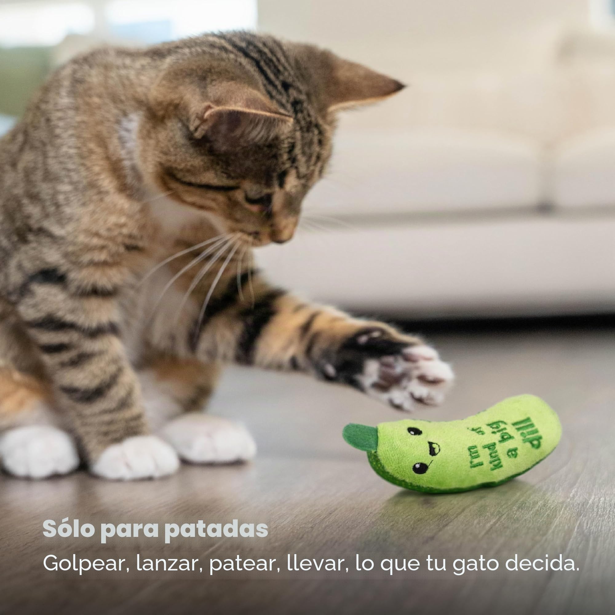 Petstages Juguete Dental crujiente para Gatos con Hierba gatera