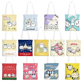 ちいかわベビー　キャラクター トートバッグ　うさぎ Amazon | [Kirnuo] ちいかわじいかわ 刺繍 トートバッグ