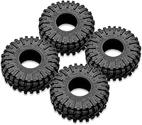 Vista 5 de OGRC - Juego de neumáticos RC de 1.9 pulgadas, neumáticos de goma RC 1/10 RC Crawler para SCX10 90046 SCX10 UTB18 TRX4 TRX6 Redcat Gen8 7VS4-10 1/10