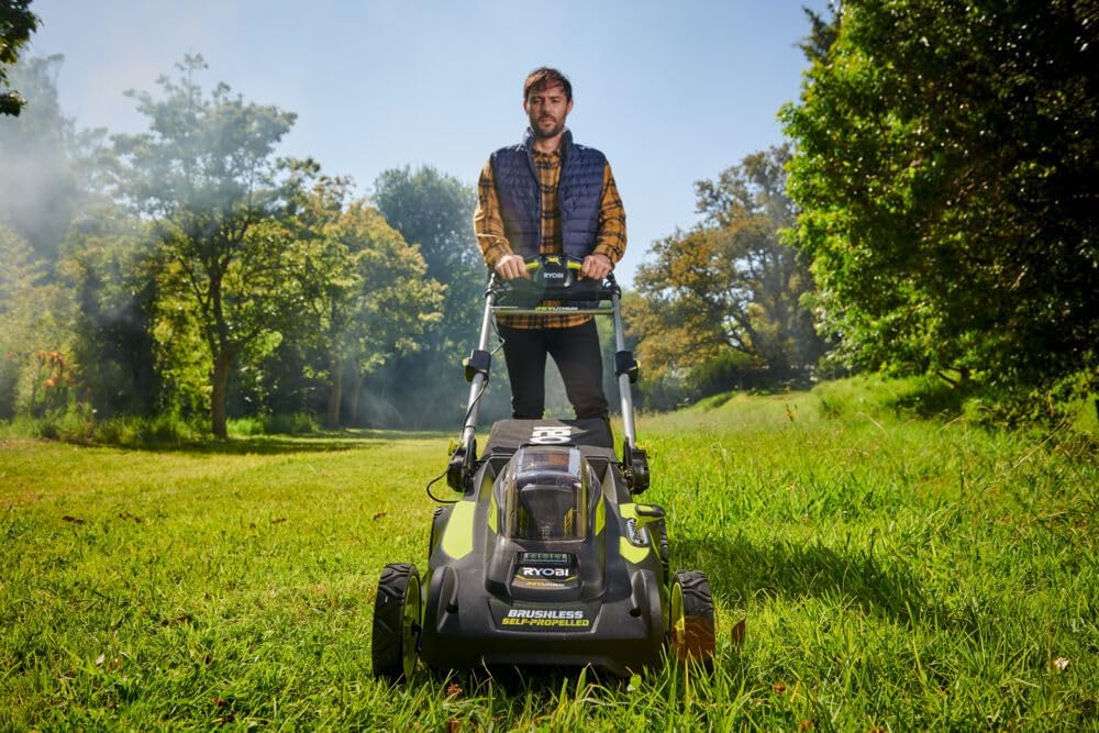 Ryobi RAC444 40 cm Lawn Mower Blade – High Performance Replacement Blade for 36V Cordless Trimmer – Compatible with Ryobi RY36LMX40A and 40cm Models – Precision Cut & Optimised Mulching