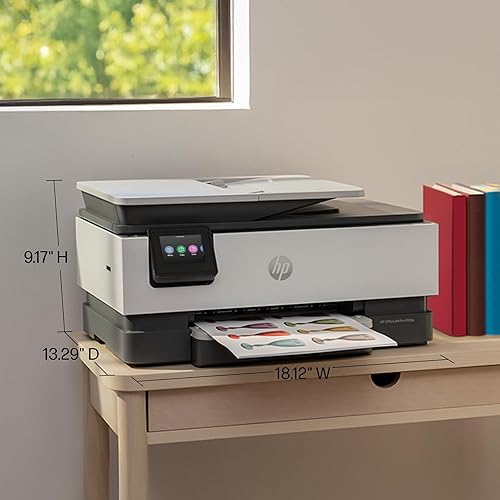 Miniatura 6 de HP OfficeJet Pro 8139e Impresora todo en uno, color, impresora para el hogar, impresión, copia, escaneo, fax, tinta instantánea elegible alimentador
