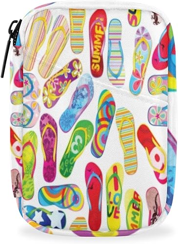 Organizador semanal de medicamentos con chanclas brillantes, contenedor de pastillas de viaje, suplemento portátil, soporte de vitaminas, estuche