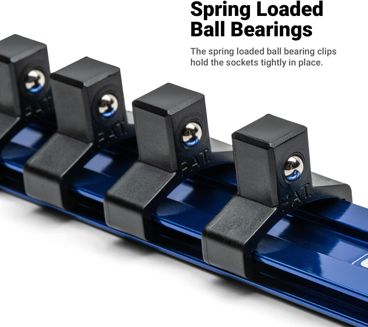 Capri Tools 3/8 in. Drive Socket Holder Clip for Socket Rails, 15-Pack