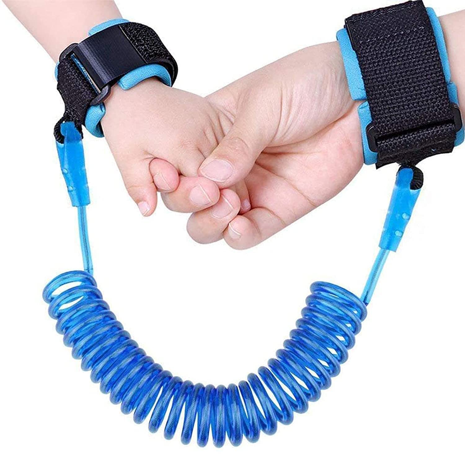 CREDLY Anti Lost Wrist Link, Child Outdoor Safety Hook And Loop Wristband Leash For Kids And Toddlers,1 Count