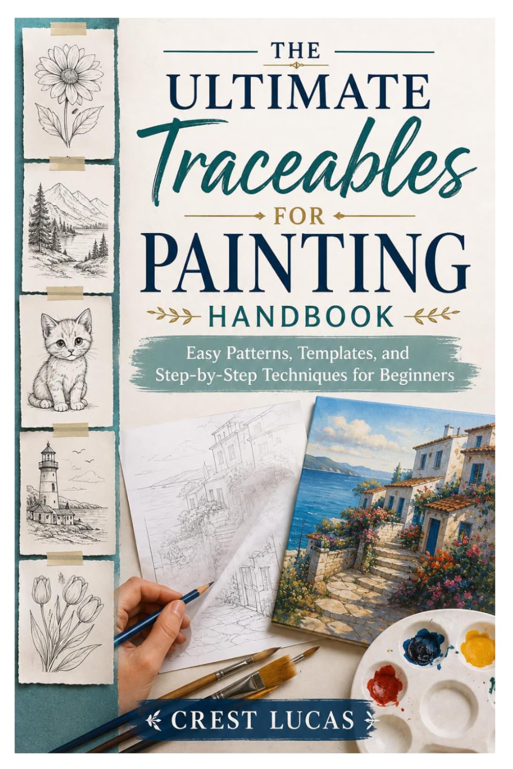 The Ultimate Traceables for Painting Handbook: Easy Patterns, Templates, and Step-by-Step Techniques for Beginners