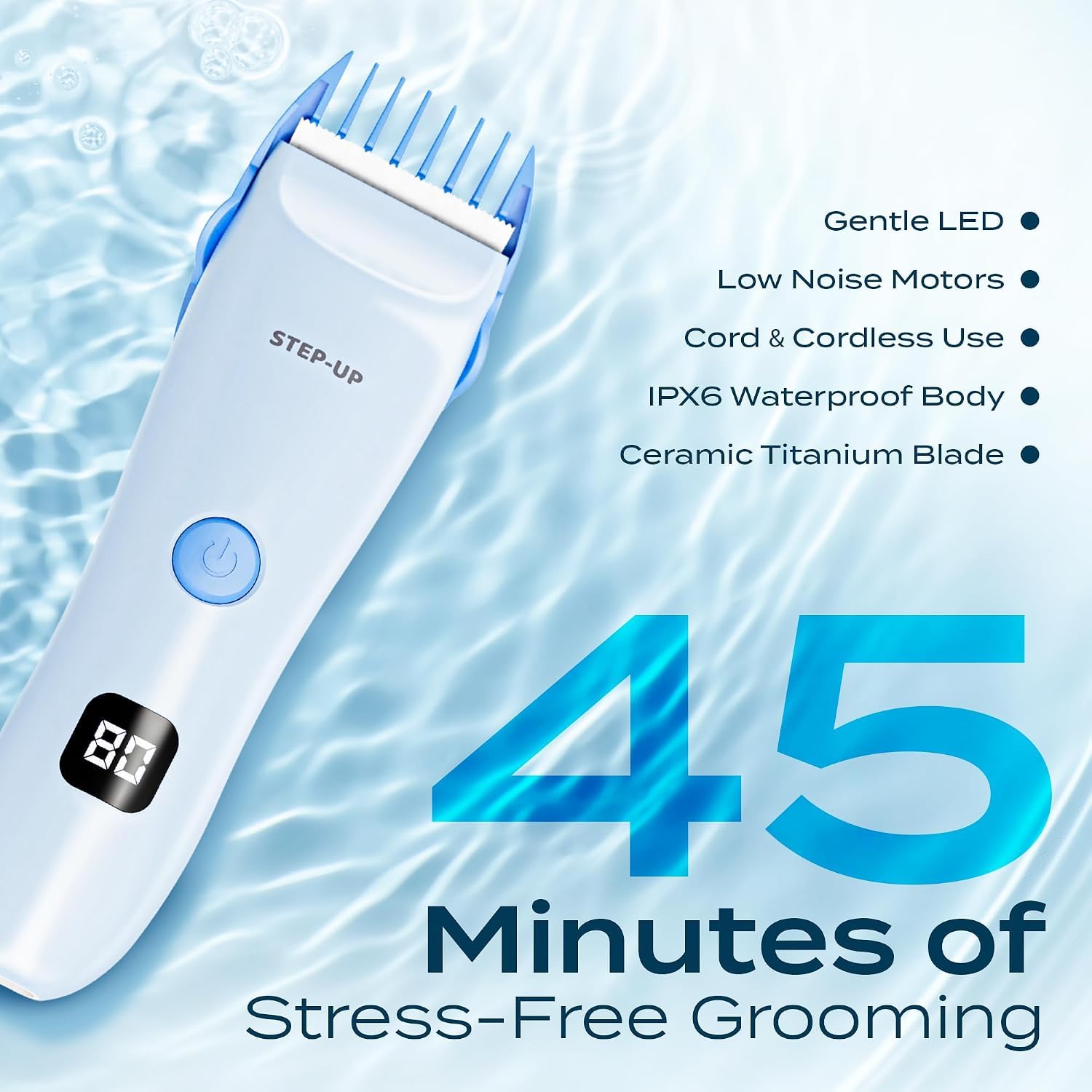 CALMING CLIPPER Step-UP Clipper, der leise Schermaschine
