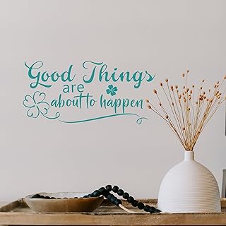 Turquoise Inspirational Wall Decals Motivational Quotes Stickers Teal Wa...