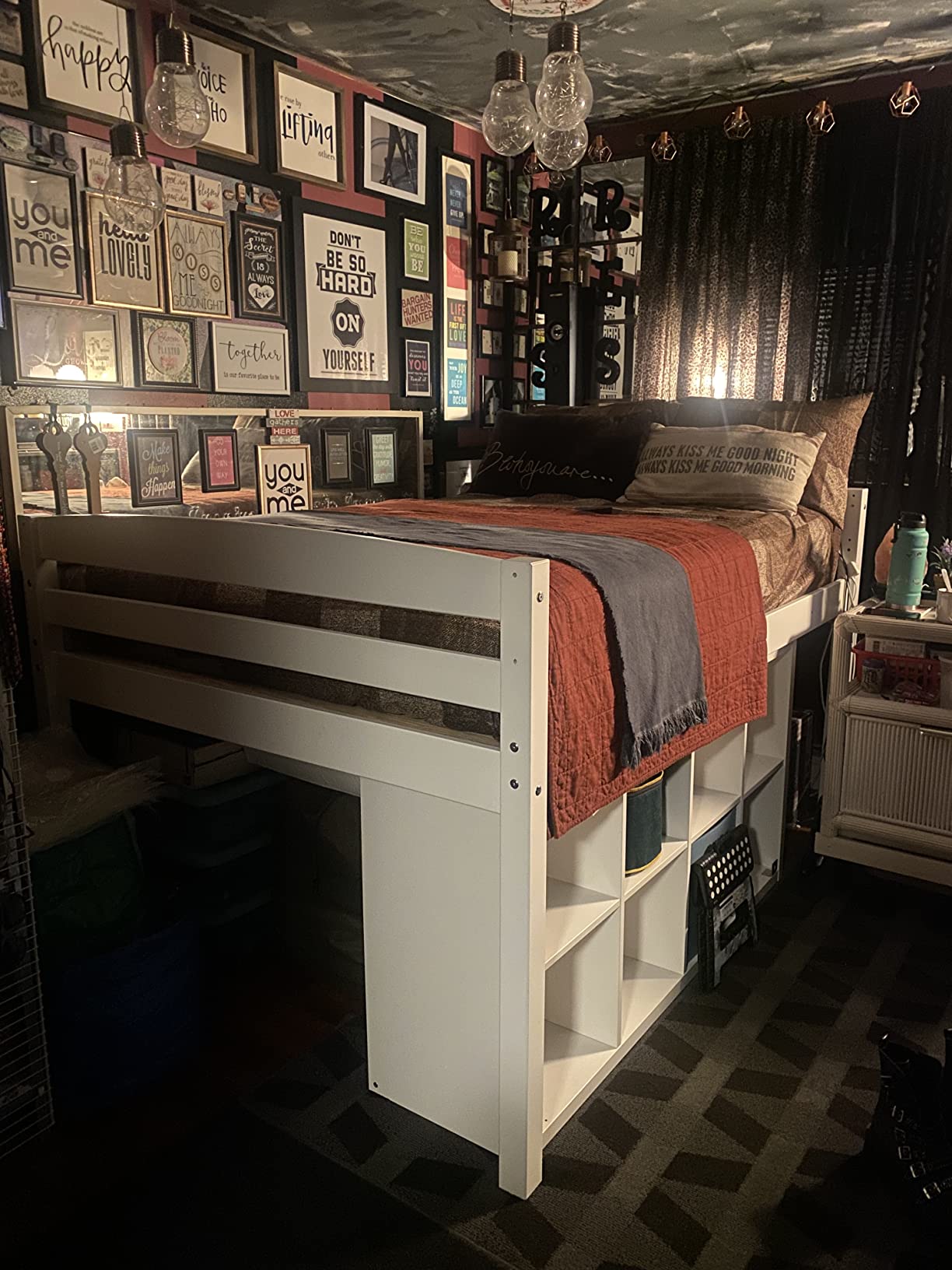 42/mo Finance Concord Junior Loft Bed, Twin, Grey Buy Now, Pay Later