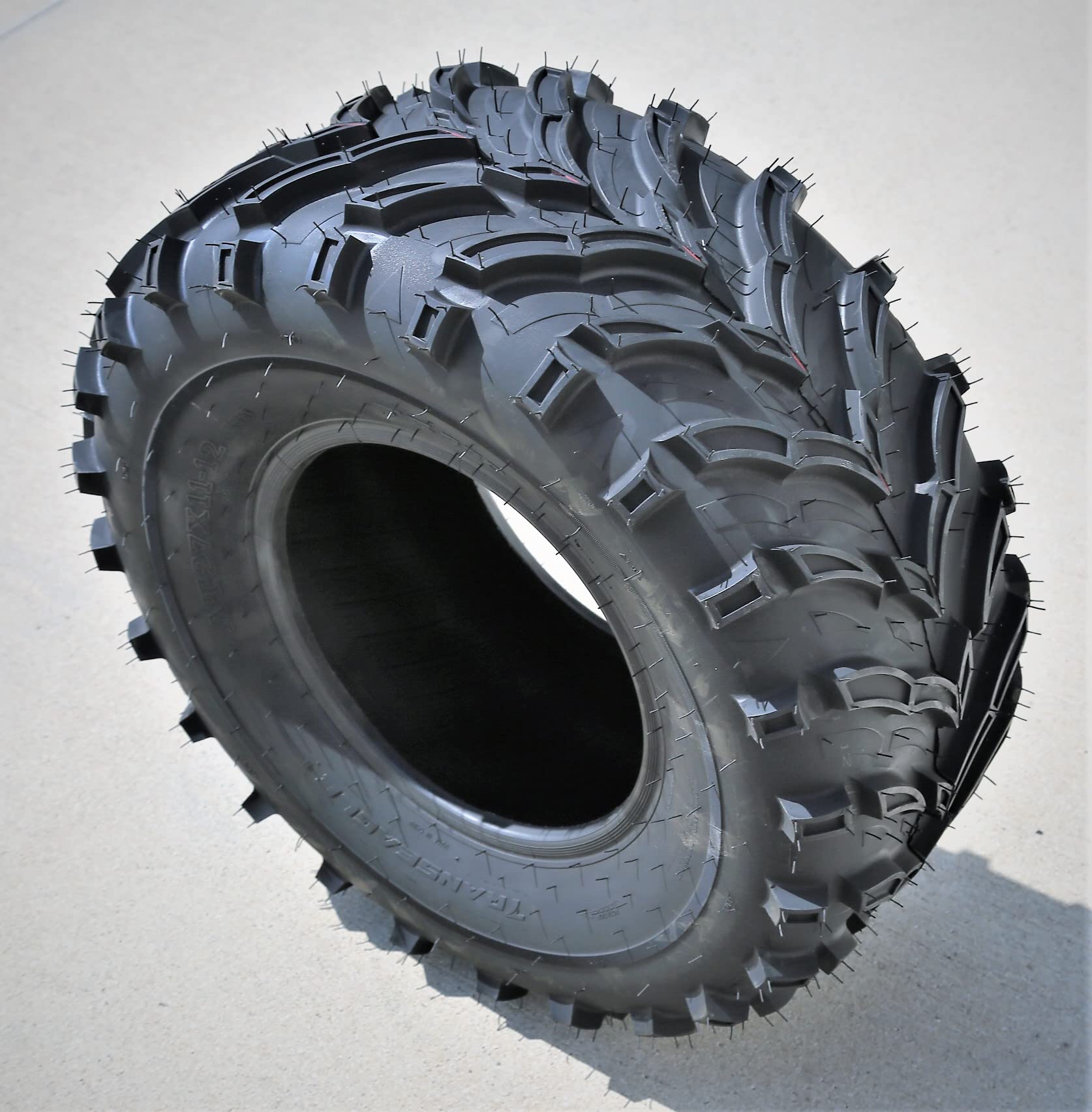 Transeagle TE550 M/T ATV UTV Mud Off-Road Tire-27x11.00-12 27x11-12 27x11x12 56F Load Range 6 Ply BSW Black Side Wall