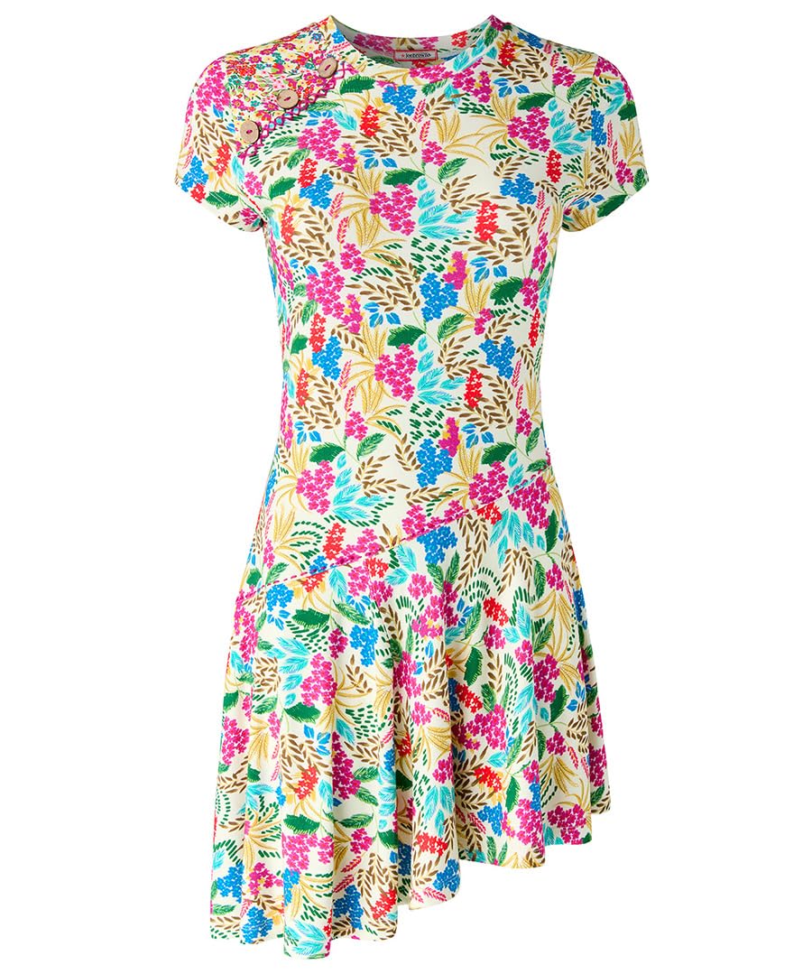 Joe Browns Tunica da Donna con Orlo Asimmetrico Floreale
