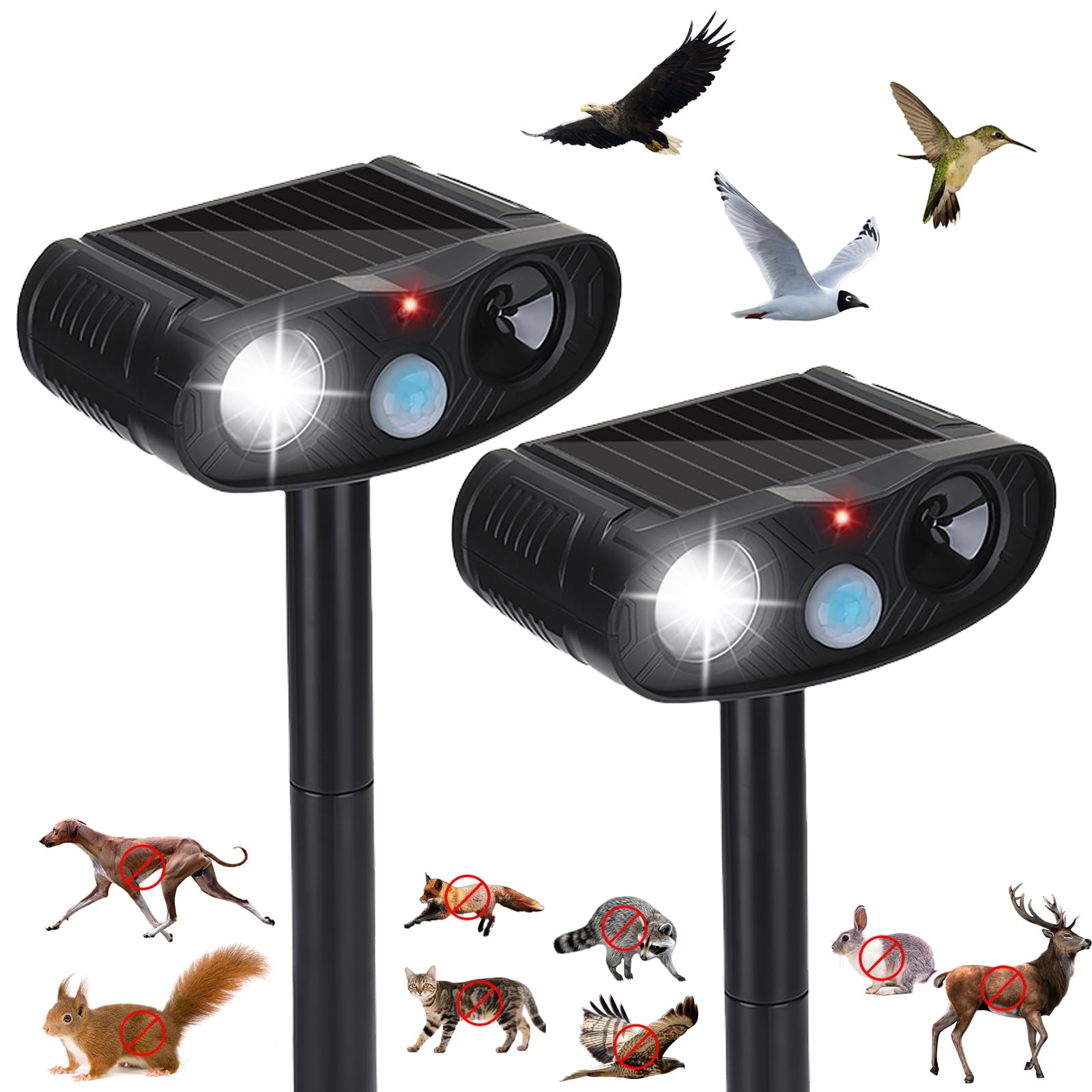 Sonic Fortress Pro Deer Deterrent 2 Pack