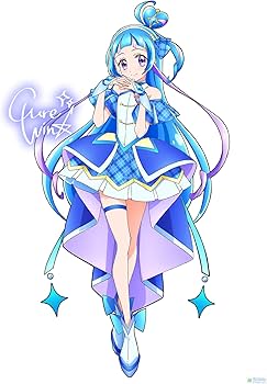 Amazon.co.jp: キュアウインク/蒼風なな コスプレウィッグ+ 靴付きます