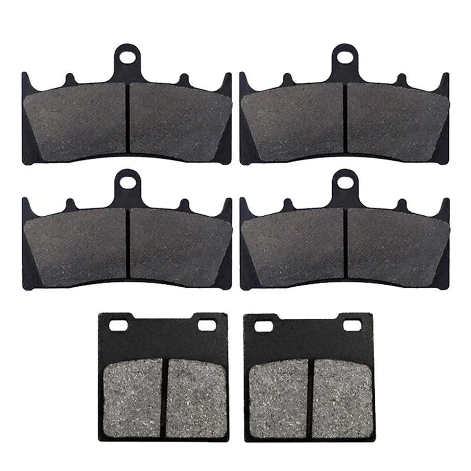 Per SUZUKI GSXR750 GSXR 750 TL1000 GSF1200 GSF 1200 GSX1300 R Per Hayabusa GSX1300R GSX 1300 Moto Anteriore Posteriore Pastiglie Freno Moto Pastiglie Freni (Color : Front and Rear)