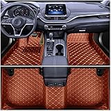  zhaoyaoni Auto Fußmatten für VW Passat 3B 3BG Baujahr 1997-2005,PU-Leder Allwetter Auto Fussmatten Set,E/E Style