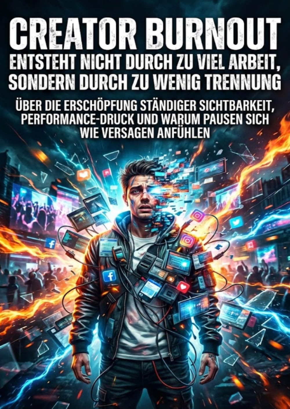 Creator Burnout entsteht nicht durch zu viel Arbeit, sondern durch zu wenig Trennung: Über die Erschöpfung ständiger Sichtbarkeit, Performance-Druck und warum Pausen sich wie Versagen anfühlen