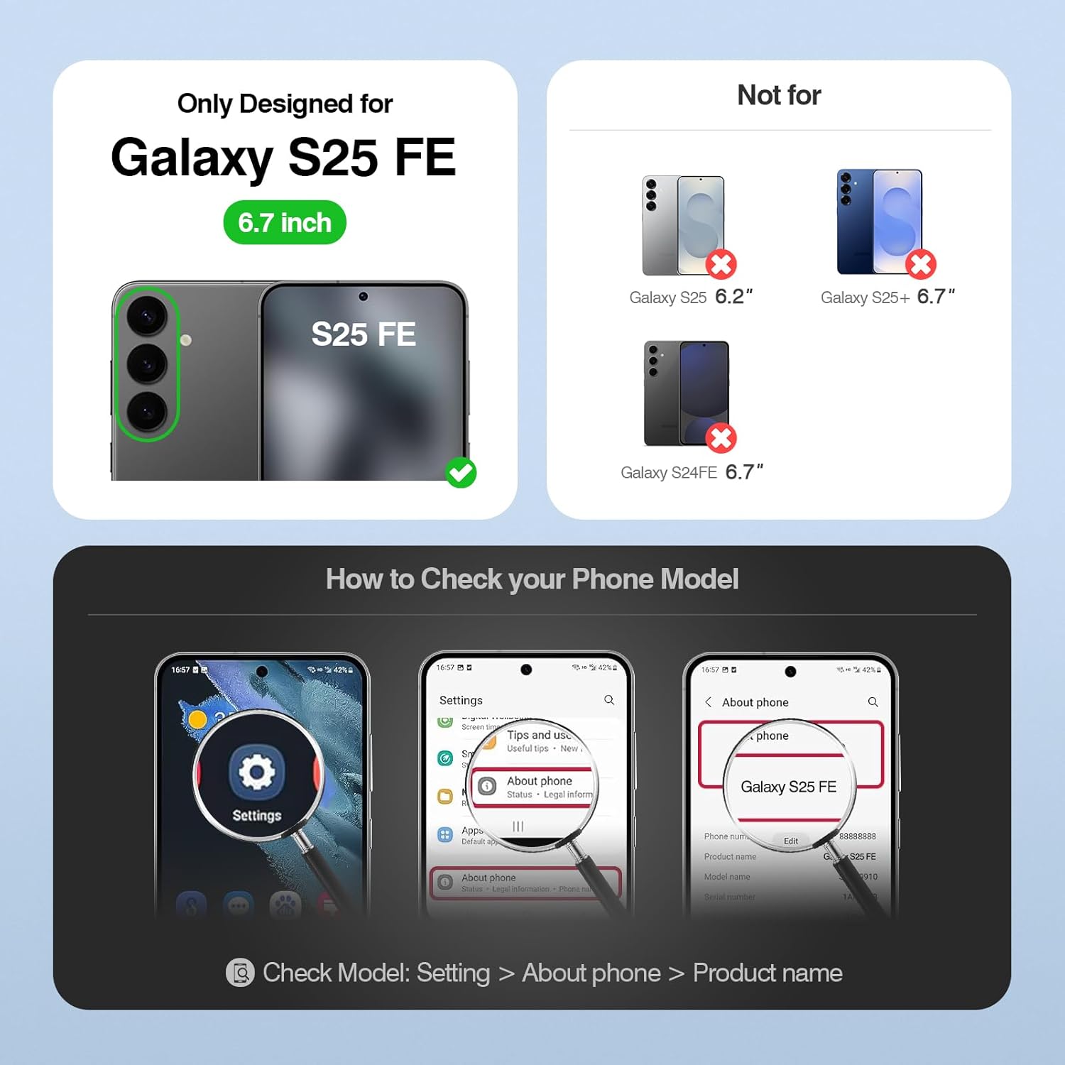 Compatible with Samsung Galaxy S25 FE 5G Wallet Case with Card Holder,Women Men RFID Blocking PU Leather Phone Case Flip Protective Cover Wrist Strap Zipper Credit Card Slots,Wine Red - Image 7