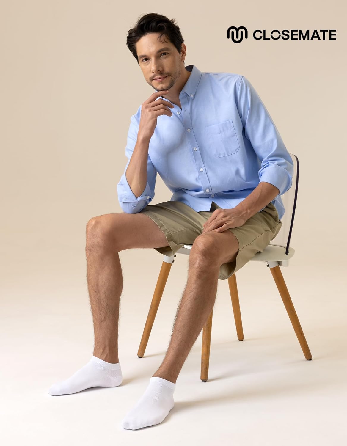 CLOSEMATE 5/10 Pairs Ankle Socks for Men Women Cotton Comfortable Non Slip Low Cut for Casual - Image 6