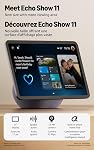 Amazon Echo Show 8 (newest model), Vibrant HD 8.7" display with spatial audio, Designed for Alexa+ , Glacier White