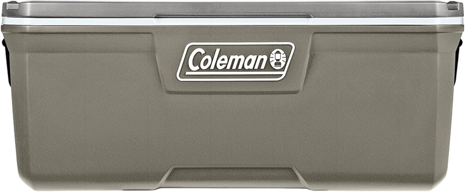 Coleman Rigid Cooler 141L Blue Series 316 Keeps Ice for Days Durable Easy Grip Construction