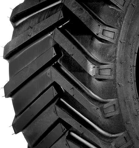 Miniatura 8 de SUNROAD Neumáticos de tractor para cortacésped de 18 x 9.50-8 de 18 x 9.50 x 8 189.50-8 para césped y jardín, neumáticos para carrito de golf, sin