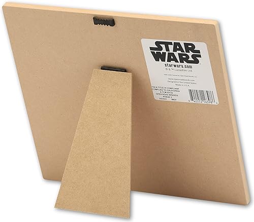 Vista 15 de Open Road Brands Disney Star Wars Yoda - Marco de fotos de madera para fotos de 5 x 7 pulgadas, bonita decoración de Star Wars, gran idea de regalo