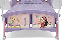 Vista 8 de Delta Children Cama infantil con dosel, princesa Disney
