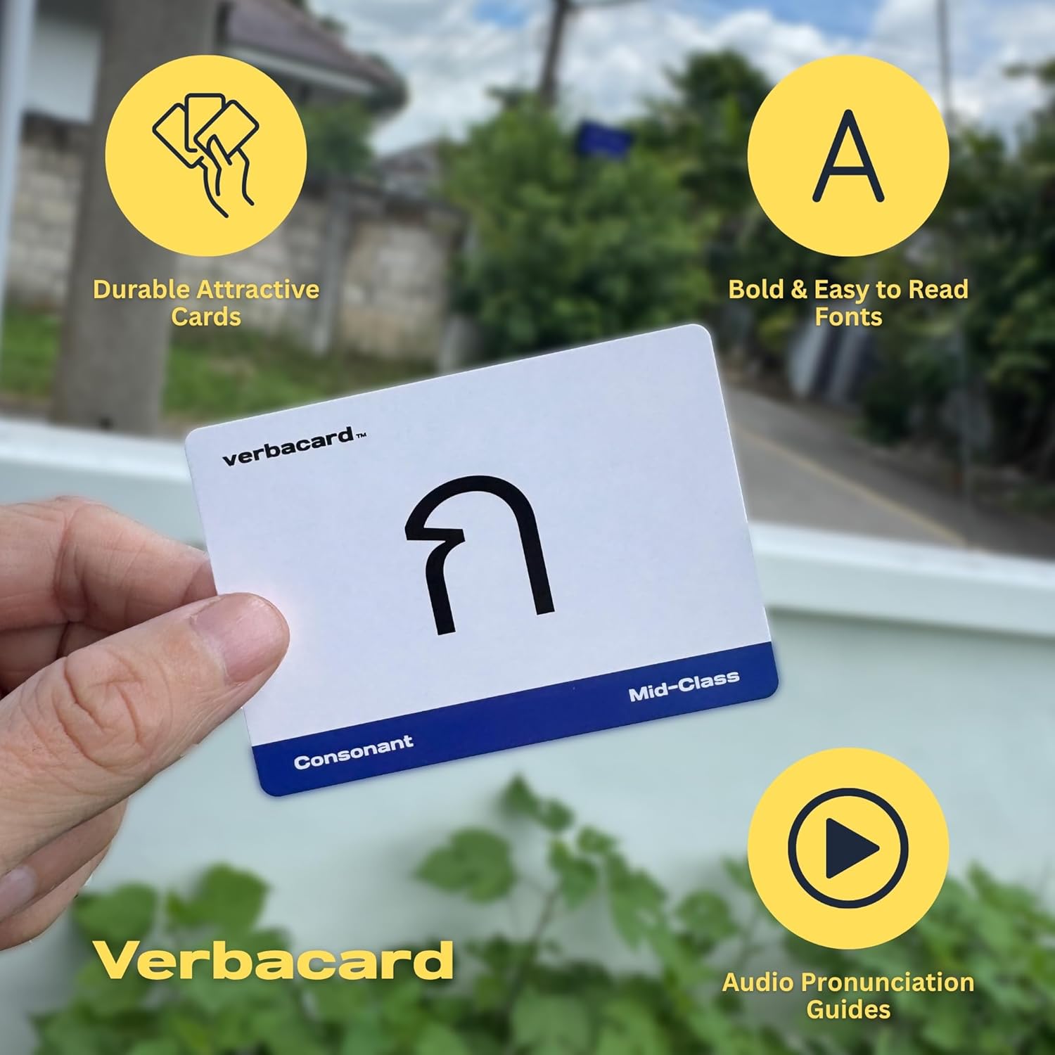 Thai Alphabet Flashcards – Learn Thai Script Fast | Study Deck with 44 Consonants, 33 Vowels, Tone Marks & Romanized Guides | Thai Language Starter Kit for Beginners & Travelers